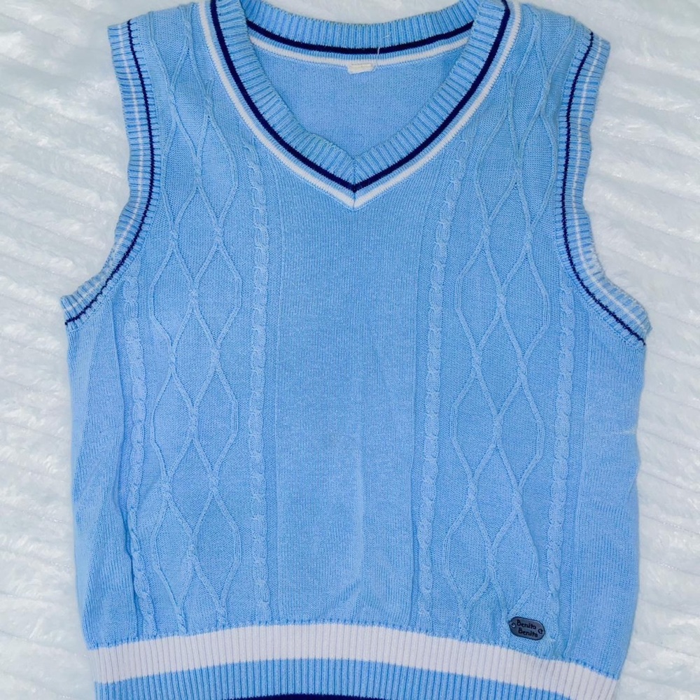 Blue Sweater Vest